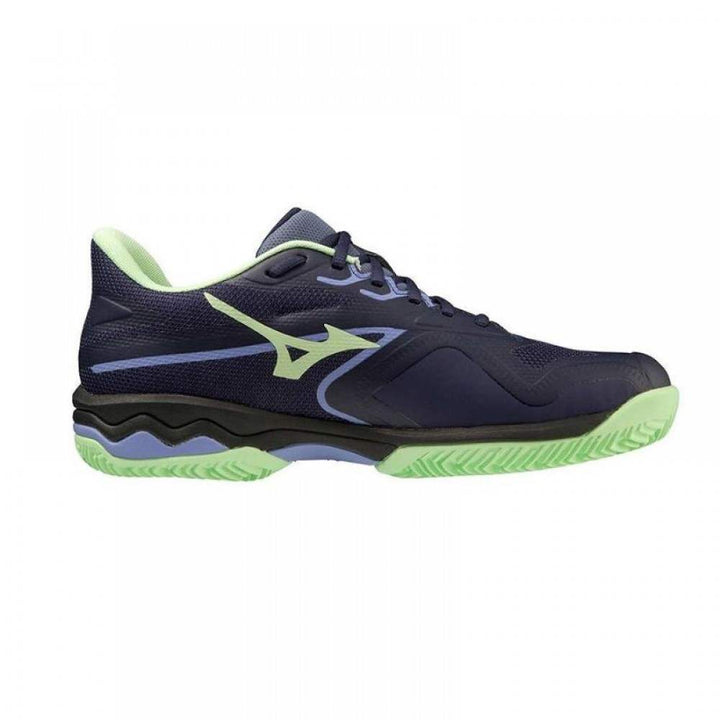 Ténis Mizuno Wave Exceed azul claro verde