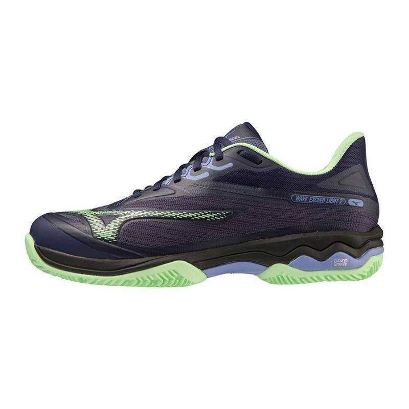 Mizuno Wave Exceed Light Blue Green Shoes