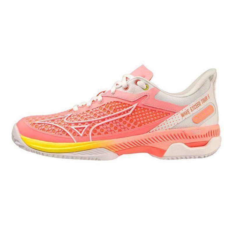 Mizuno Wave Exceed Tour 5 CC Coral Women's Shoes