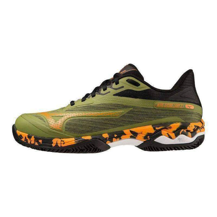 Zapatillas Mizuno Wave Exceed Verde Naranja