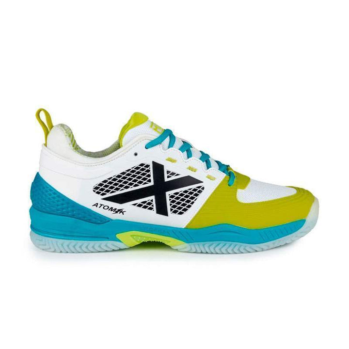 Munich Atomik 34 White Green Blue Sneakers