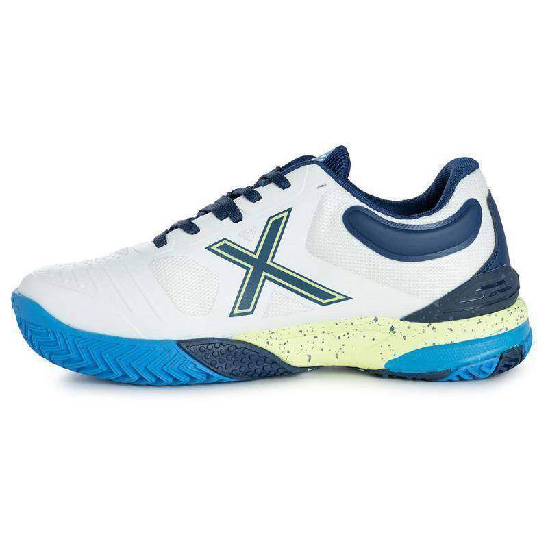 Munich Hydra 116 White Blue Sneakers