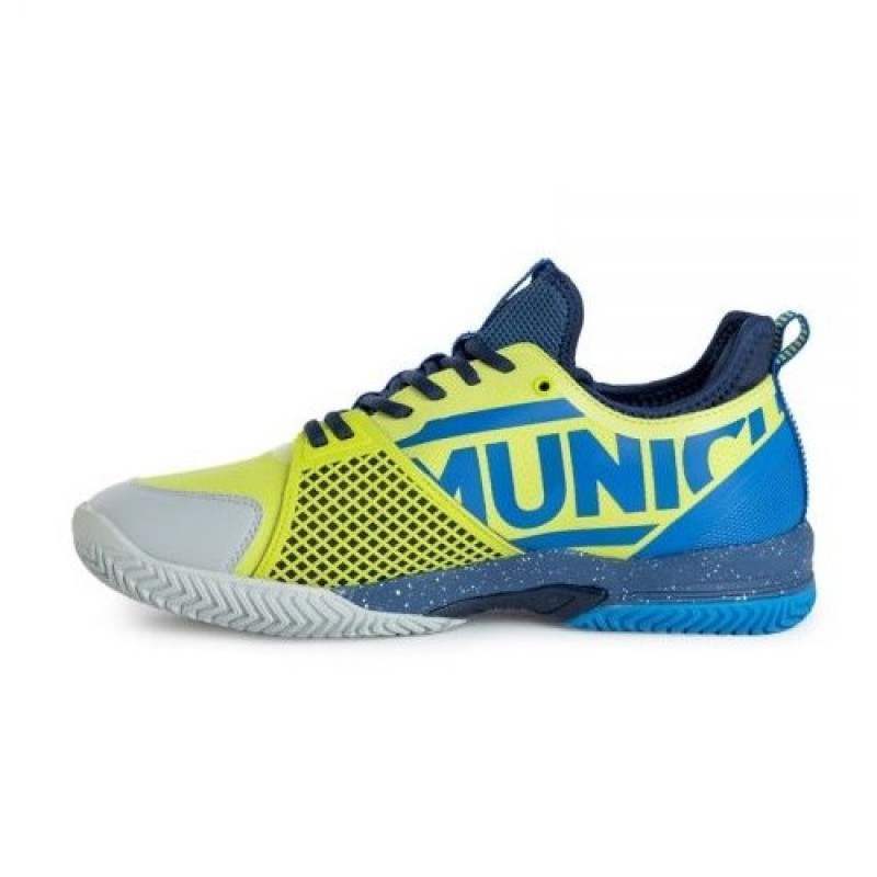 Munich Oxygen 43 Yellow Blue Sneakers