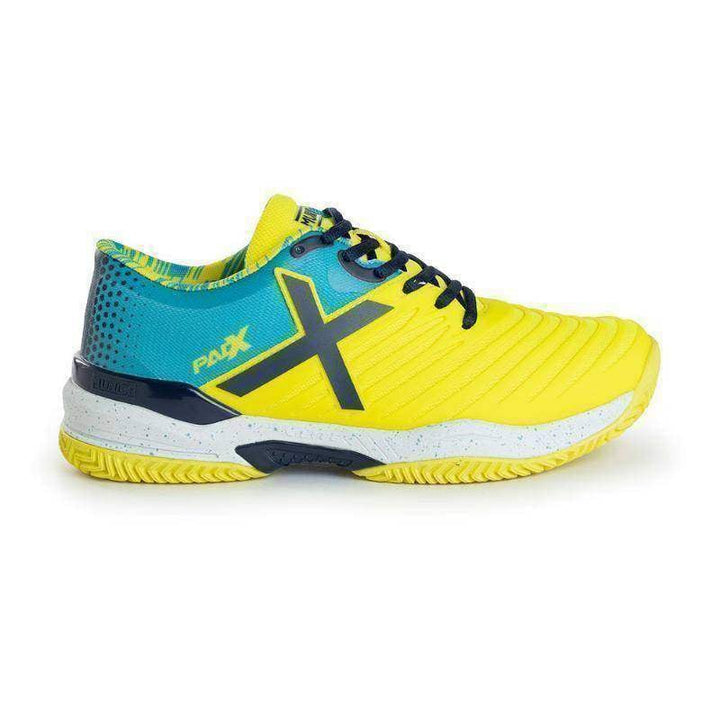 Munich Padx 38 Turquoise Yellow Sneakers