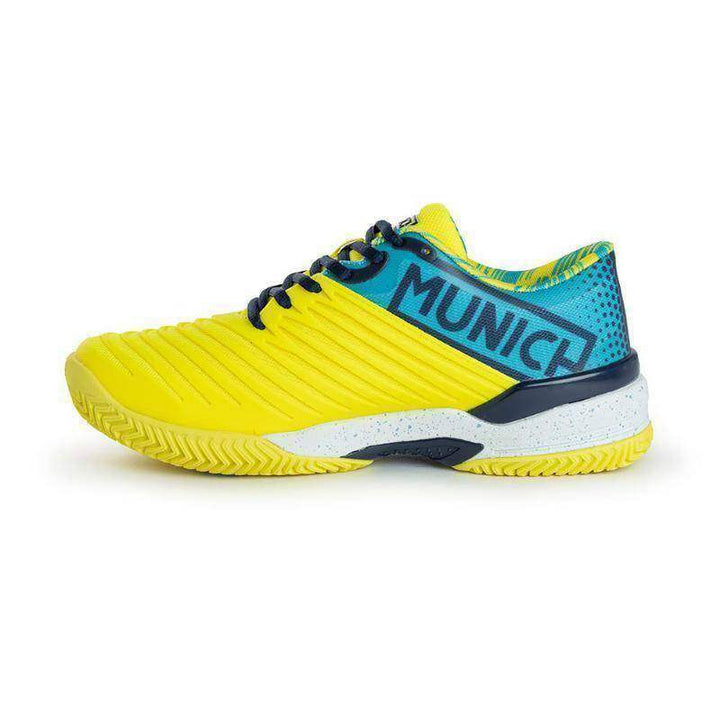 Munich Padx 38 Turquoise Yellow Sneakers