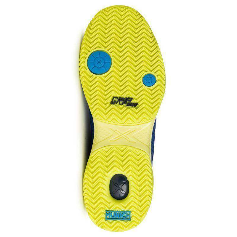 Munich Padx 41 Blue Yellow Shoes