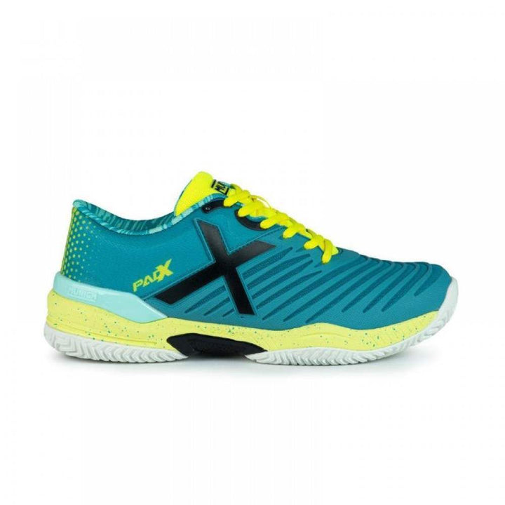 Tênis Munich Padx 43 Azul Amarelo Fluor