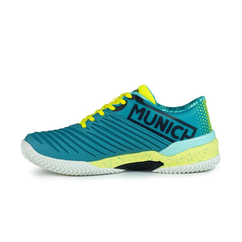Munich Padx 43 Blue Yellow Fluor Sneakers