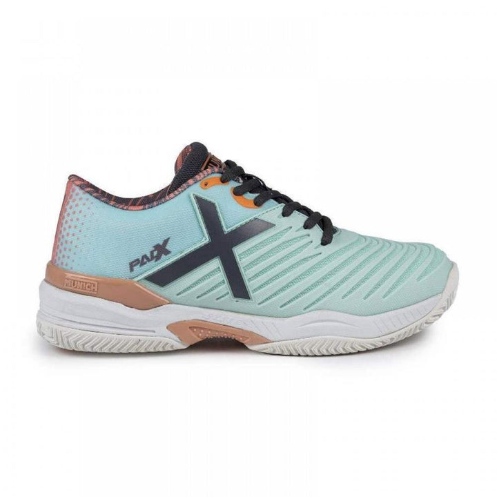 Sapatos femininos Munich Padx 47 Padel azul turquesa