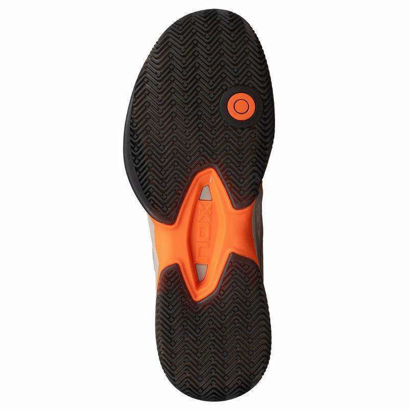 Sapatos Nox AT10 LTD cinza laranja