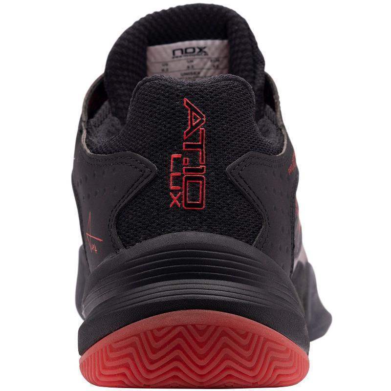 Zapatillas Nox At10 Lux Negro Rojo