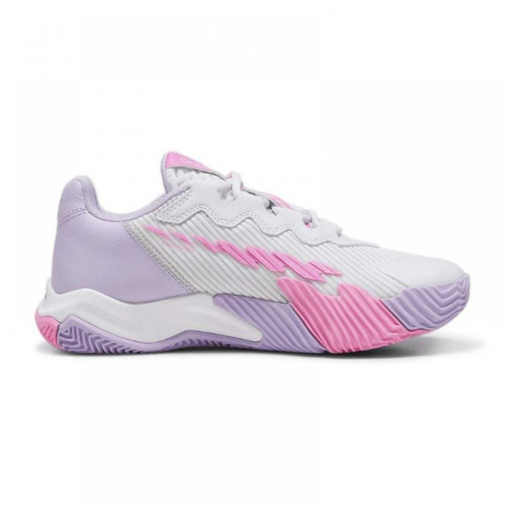 Tênis feminino Puma Nova Elite Silver Branco Violeta