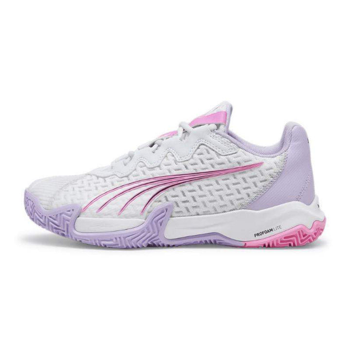 Tênis feminino Puma Nova Elite Silver Branco Violeta