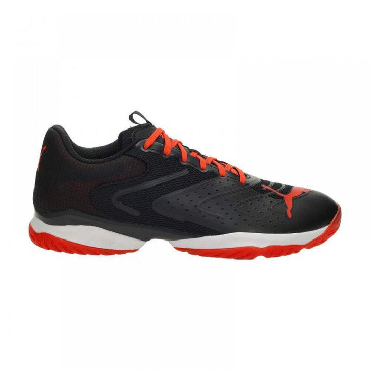 Tênis Puma Solarattack RCT preto vermelho cereja