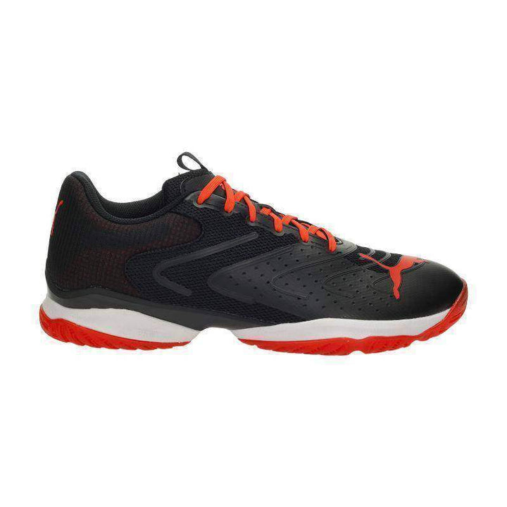 Tênis Puma Solarattack RCT preto vermelho cereja