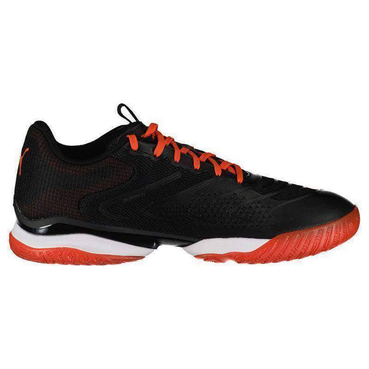 Tênis Puma Solarattack RCT preto vermelho cereja