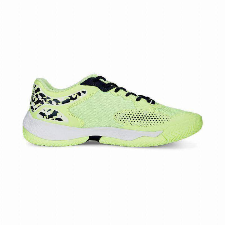 Puma Solarcourt RCT Yellow Fluor Navy Sneakers