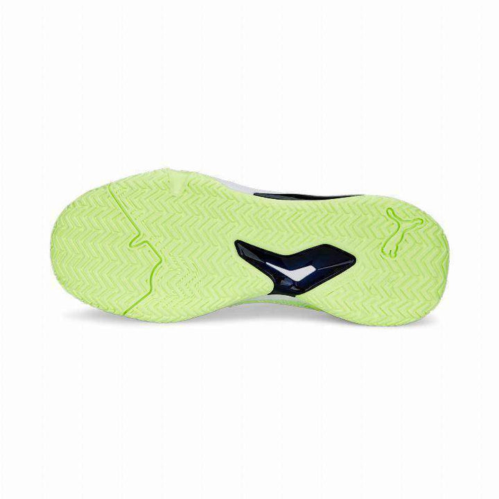 Tênis Puma Solarcourt RCT Amarelo Fluor Marinho