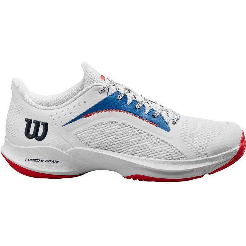 Wilson Hurakn 2.0 Shoes White Blue Red