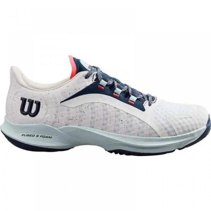 Wilson Hurakn Pro White Blue Shoes