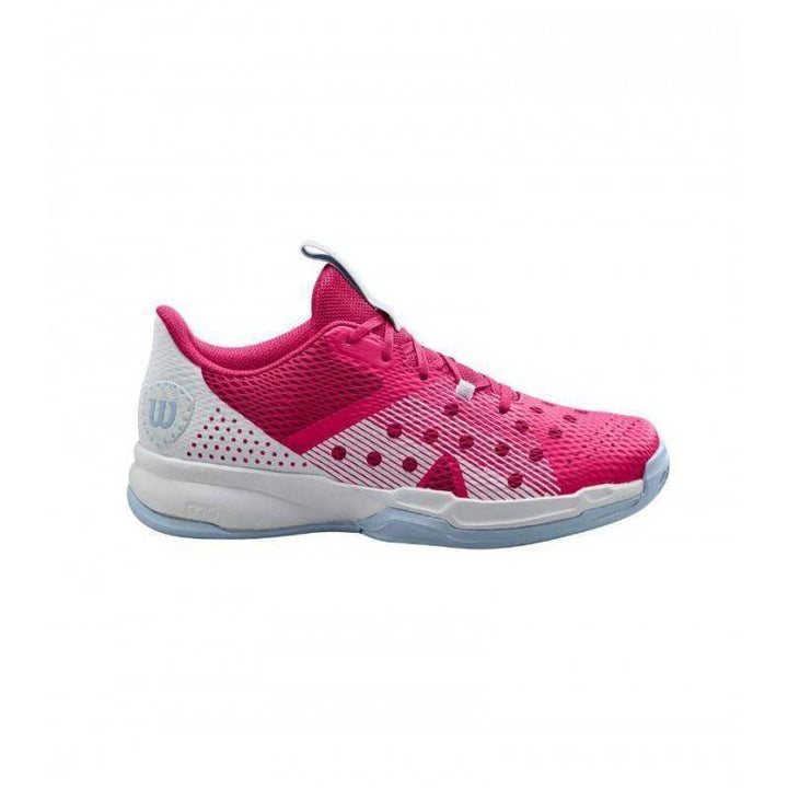 Sapatos femininos Wilson Hurakn Team rosa branco