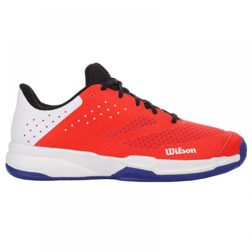 Zapatillas Wilson Kaos Stroke 2.0 Blanco Naranja Azul