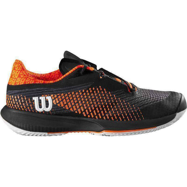 Wilson Kaos Swift 1.5 Clay Black Orange Shoes