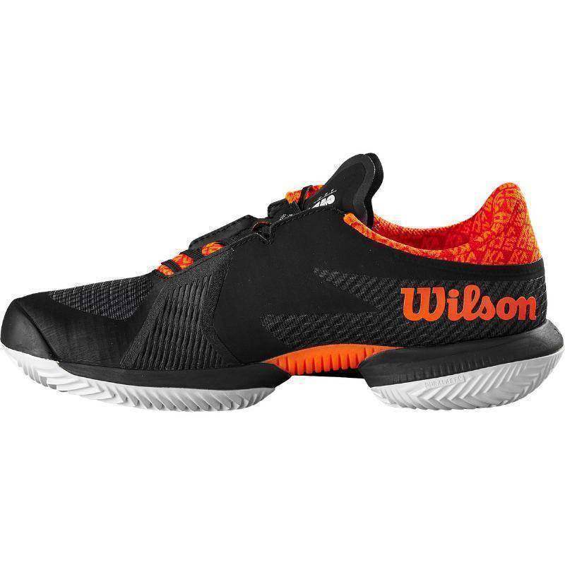 Ténis Wilson Kaos Swift 1.5 Clay preto laranja