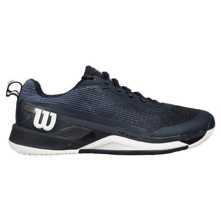 Zapatillas Wilson Rush Pro 4.5 Clay Azul Marino